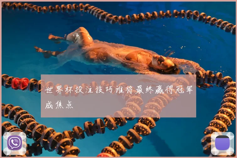 世界杯投注技巧谁将最终赢得冠军成焦点